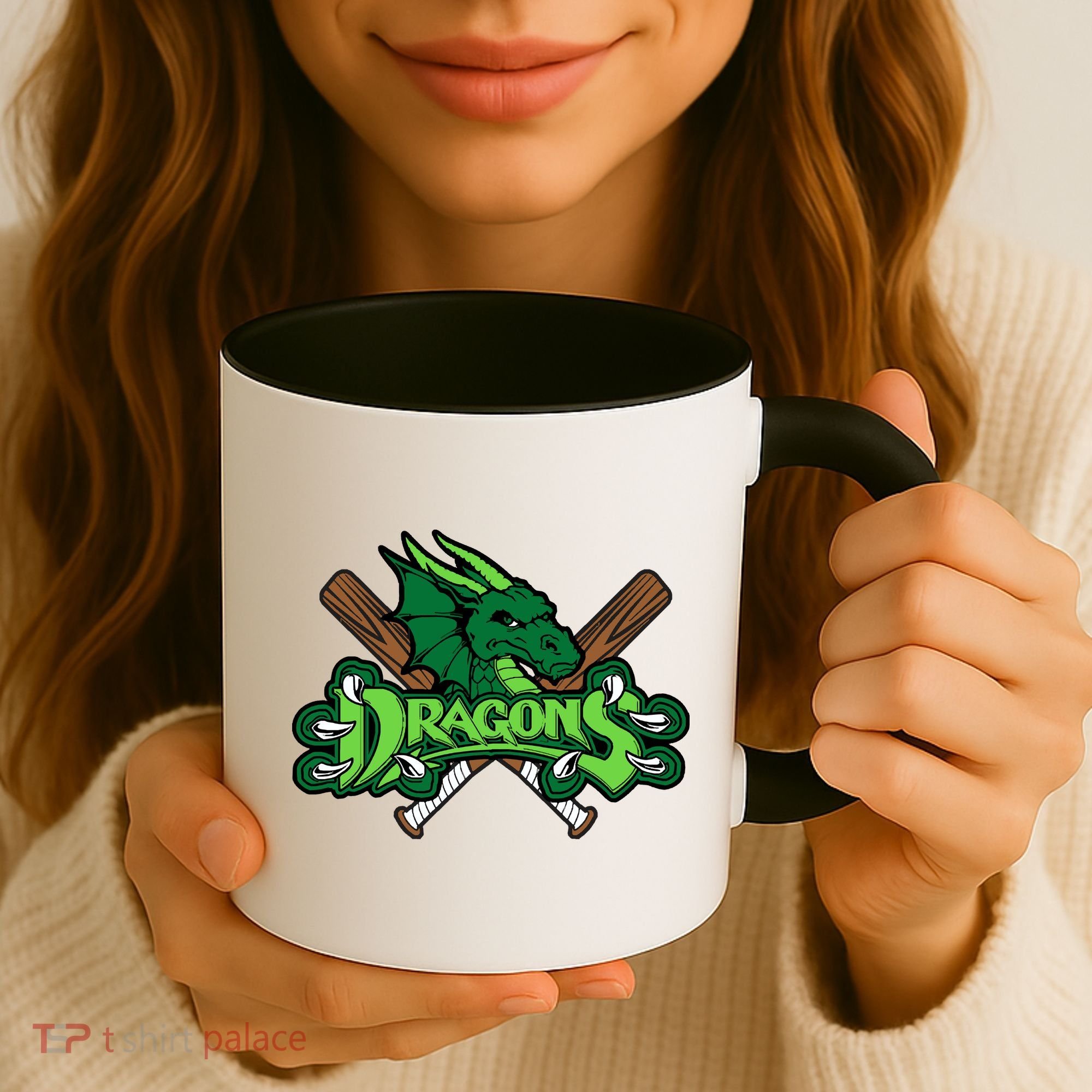 Dragons Sports Logo Coffee Mug