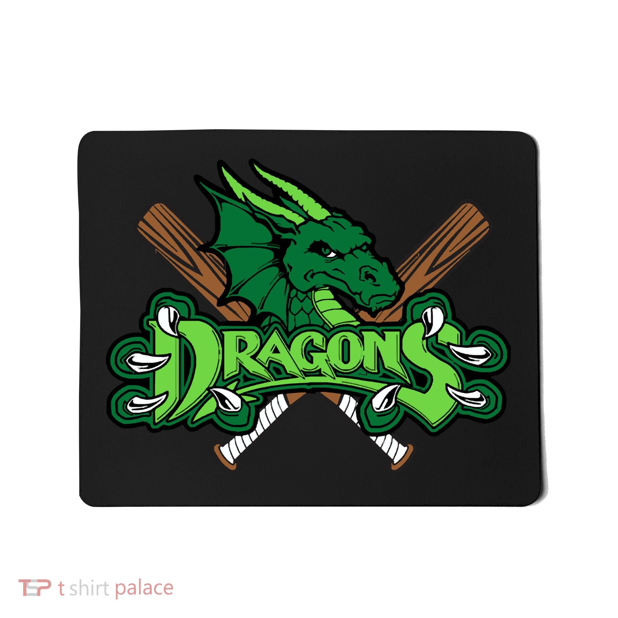 Dragons Sports Logo Mousepad