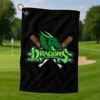 Dragons Sports Logo Golf Towel thumb 1