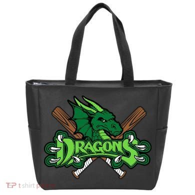 Dragons Sports Logo Tote Bag
