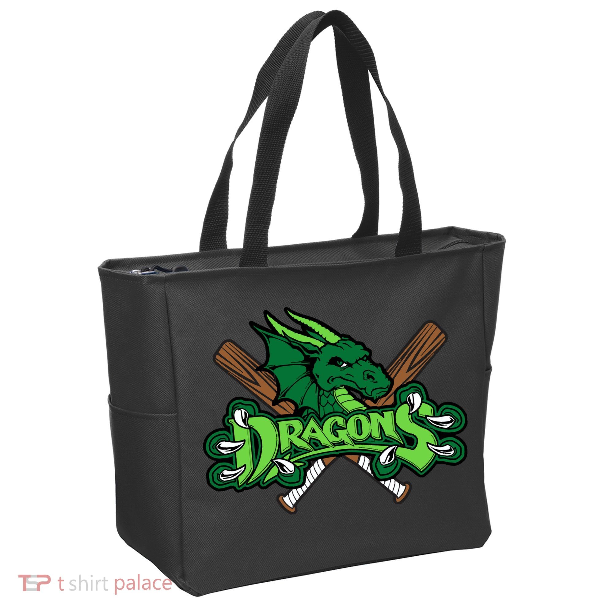 Dragons Sports Logo Tote Bag
