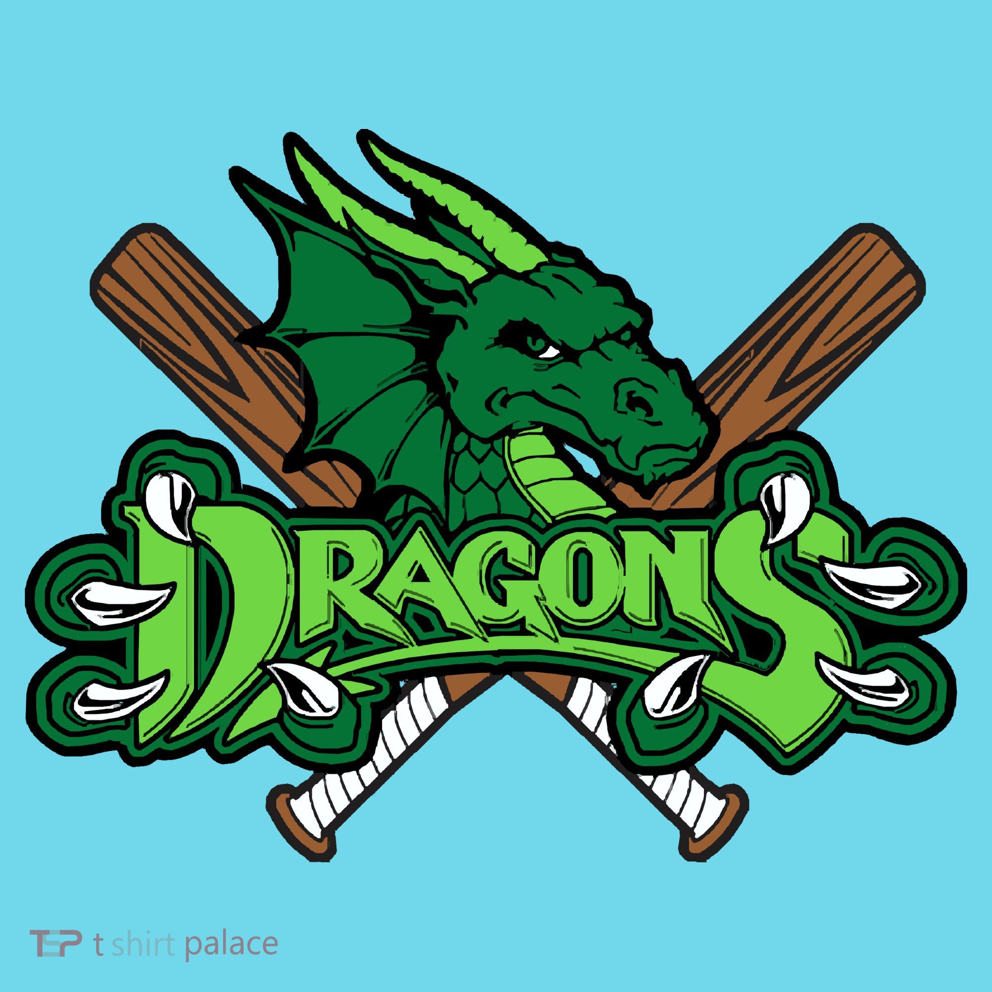 Dragons Sports Logo Kids Long Sleeve Shirt