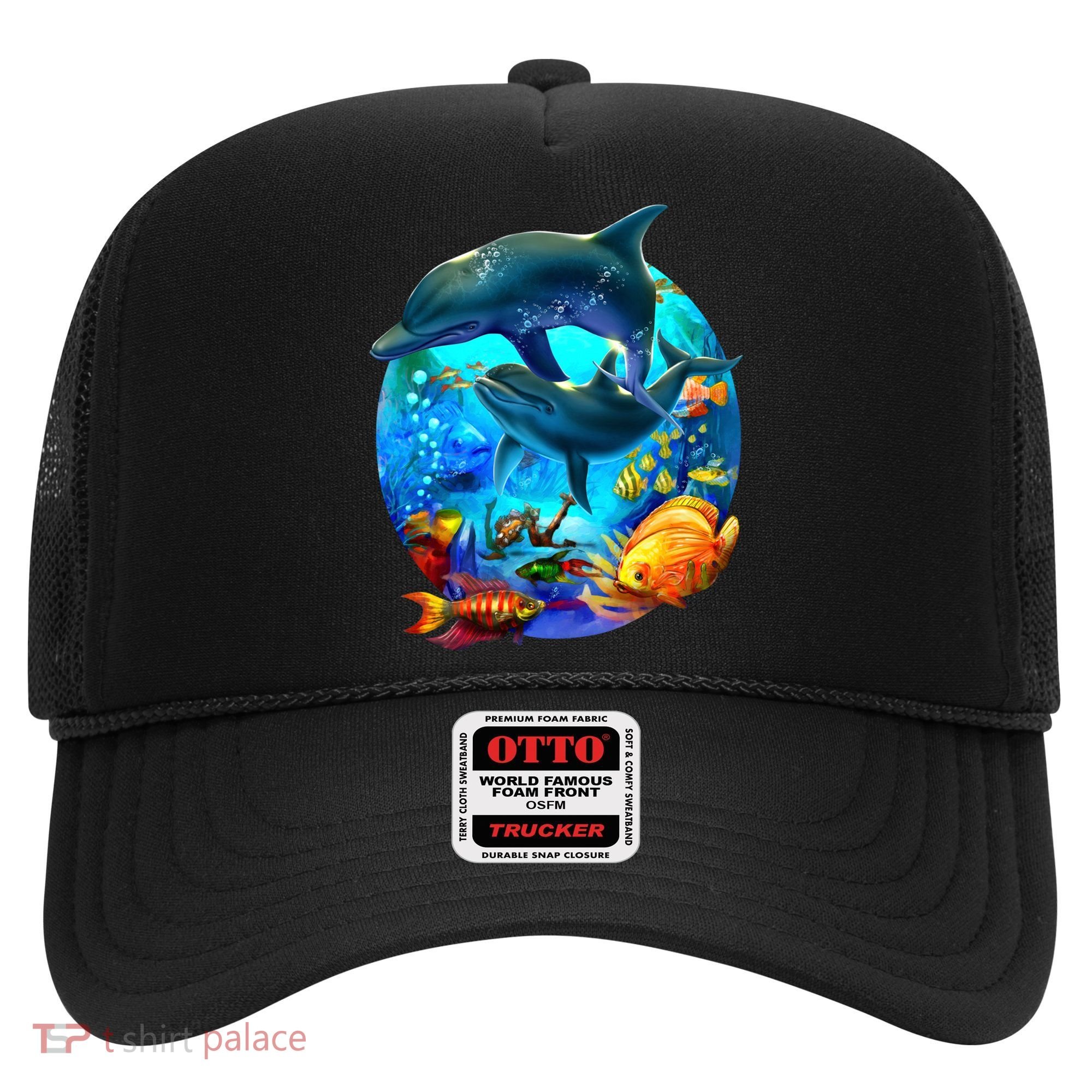 Dolphin Sea Life Save The Ocean Marine Biology Aquarium Gift Hat