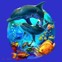Dolphin Sea Life Save The Ocean Marine Biology Aquarium Gift Sweatshirt thumb 3