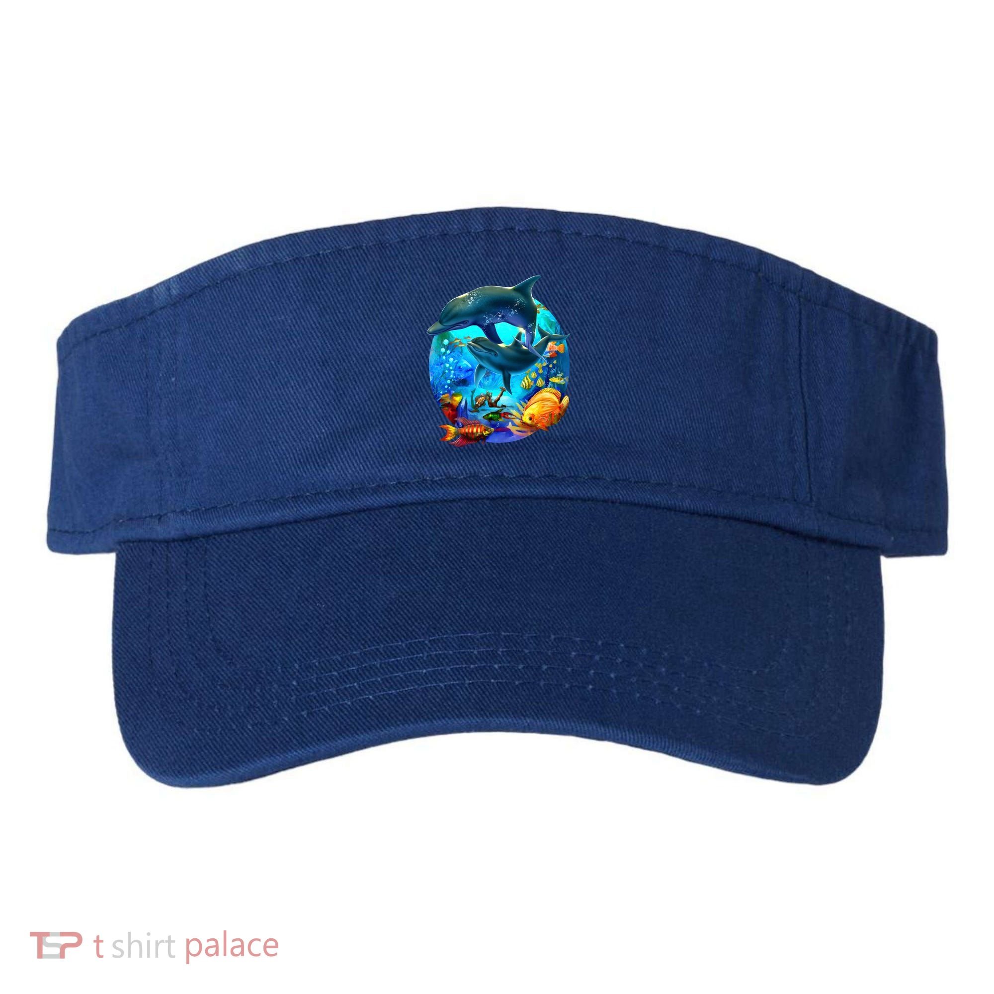 Dolphin Sea Life Save The Ocean Marine Biology Aquarium Gift Visor
