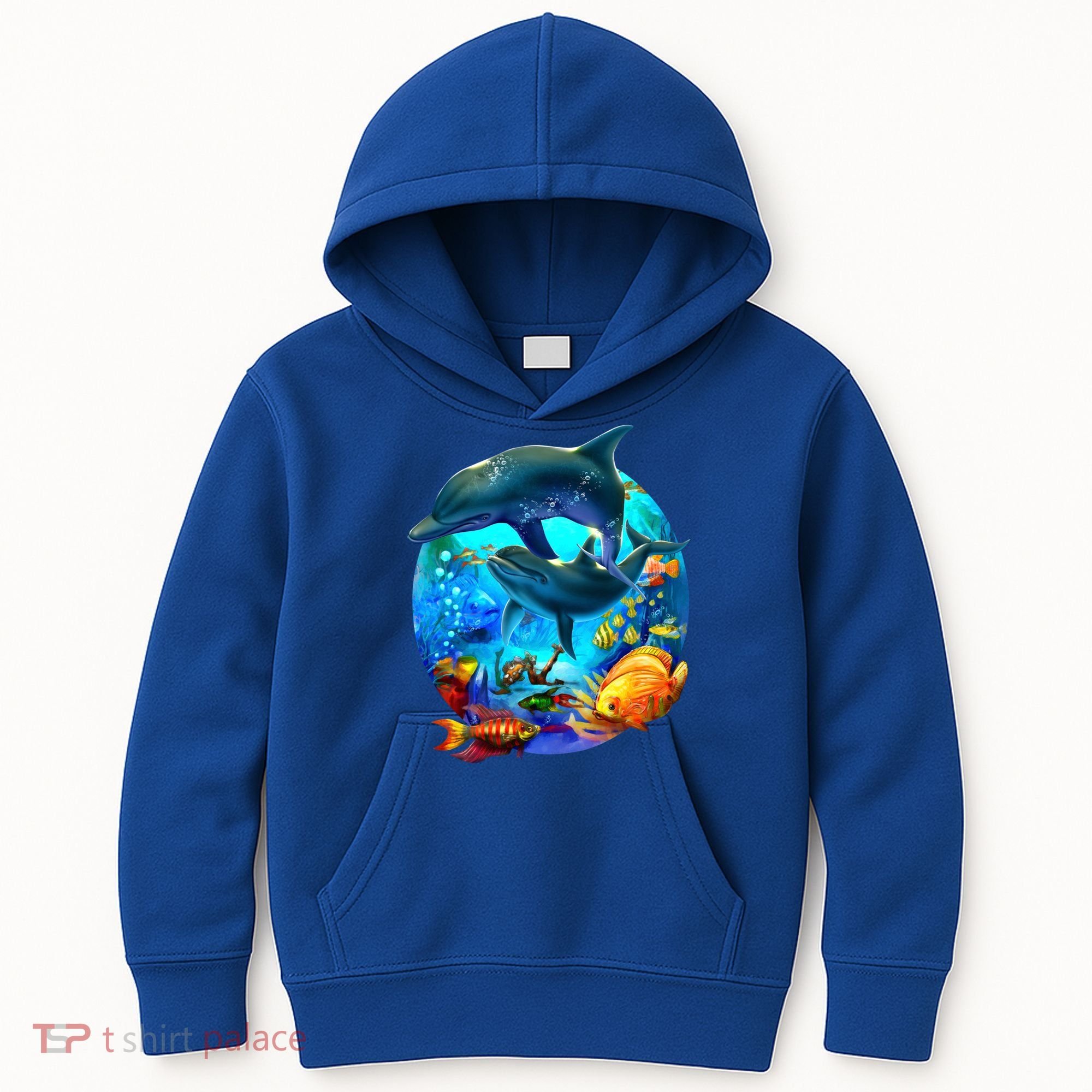 Dolphin Sea Life Save The Ocean Marine Biology Aquarium Gift Kids Hoodie