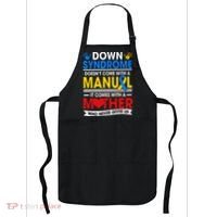 Down Syndrome Mom A Mother Never Gives Up Awareness Gift Apron thumb 0
