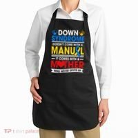 Down Syndrome Mom A Mother Never Gives Up Awareness Gift Apron thumb 2