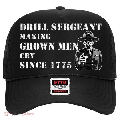 Drill Sergeant Military Drill Team Instructor Bootcamp Gifts Hat