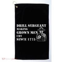 Drill Sergeant Military Drill Team Instructor Bootcamp Gifts Golf Towel thumb 0
