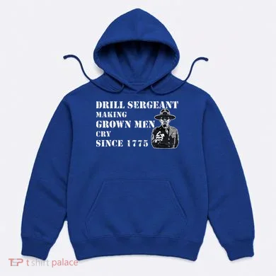 Drill Sergeant Military Drill Team Instructor Bootcamp Gifts Hoodie