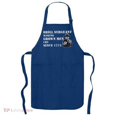 Drill Sergeant Military Drill Team Instructor Bootcamp Gifts Apron