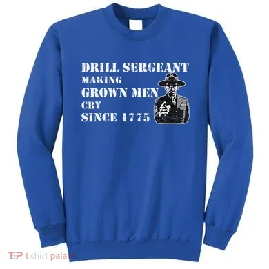 Drill Sergeant Military Drill Team Instructor Bootcamp Gifts Sweatshirt