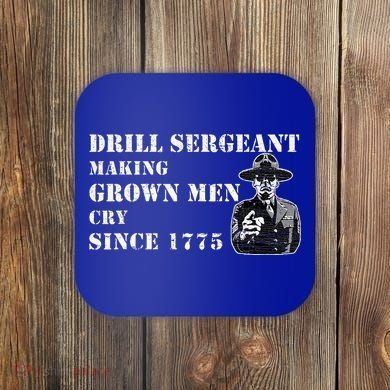 Drill Sergeant Military Drill Team Instructor Bootcamp Gifts Coaster