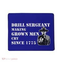 Drill Sergeant Military Drill Team Instructor Bootcamp Gifts Mousepad thumb 0