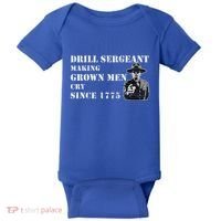 Drill Sergeant Military Drill Team Instructor Bootcamp Gifts Baby Bodysuit thumb 0