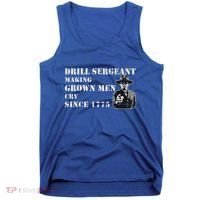 Drill Sergeant Military Drill Team Instructor Bootcamp Gifts Tank Top thumb 0