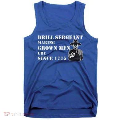 Drill Sergeant Military Drill Team Instructor Bootcamp Gifts Tank Top
