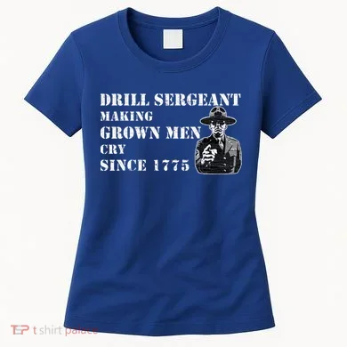 Drill Sergeant Military Drill Team Instructor Bootcamp Gifts Women's T-Shirt