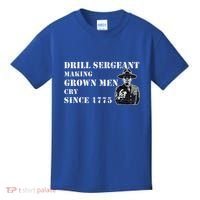 Drill Sergeant Military Drill Team Instructor Bootcamp Gifts Kids T-Shirt thumb 0