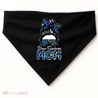 Down Syndrome Mom Hair Bun USA-Made Doggie Bandana thumb 0