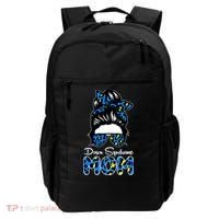 Down Syndrome Mom Hair Bun Backpack thumb 0