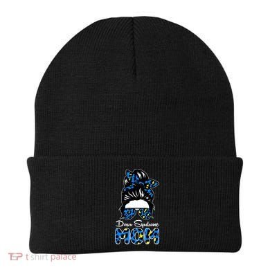 Down Syndrome Mom Hair Bun Beanie