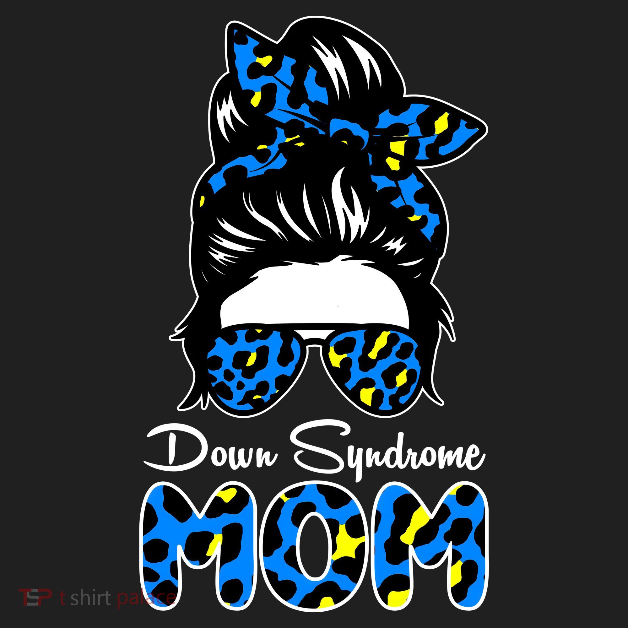 Down Syndrome Mom Hair Bun Beanie