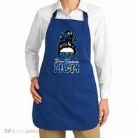 Down Syndrome Mom Hair Bun Apron thumb 2
