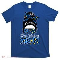 Down Syndrome Mom Hair Bun T-Shirt thumb 0