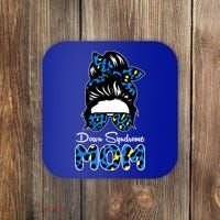 Down Syndrome Mom Hair Bun Coaster thumb 0