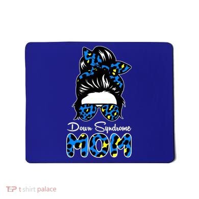 Down Syndrome Mom Hair Bun Mousepad