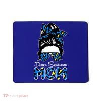 Down Syndrome Mom Hair Bun Mousepad thumb 0
