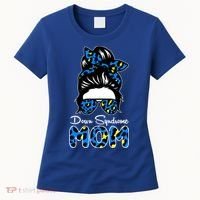 Down Syndrome Mom Hair Bun Women's T-Shirt thumb 0