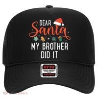 Dear Santa My Brother Did It Family Christmas Hat thumb 0