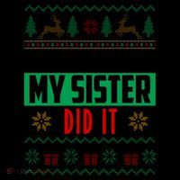 Dear Santa My Sister Did It Ugly Christmas Coffee Mug thumb 5