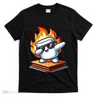 Dabbing Smore Marshmallow Cute Dab Dance Camping T-Shirt thumb 0