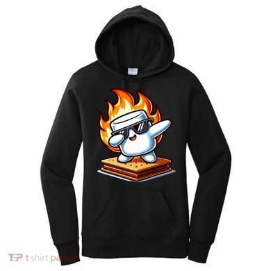 Dabbing Smore Marshmallow Cute Dab Dance Camping Women's Hoodie