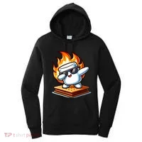 Dabbing Smore Marshmallow Cute Dab Dance Camping Women's Hoodie thumb 0