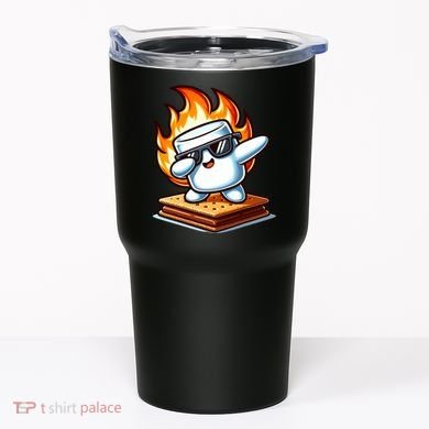 Dabbing Smore Marshmallow Cute Dab Dance Camping Tumbler