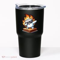 Dabbing Smore Marshmallow Cute Dab Dance Camping Tumbler thumb 0