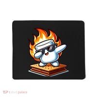 Dabbing Smore Marshmallow Cute Dab Dance Camping Mousepad thumb 0