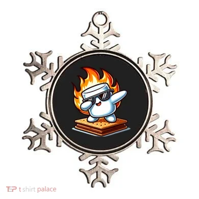 Dabbing Smore Marshmallow Cute Dab Dance Camping Ornament