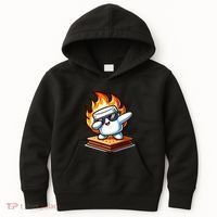 Dabbing Smore Marshmallow Cute Dab Dance Camping Kids Hoodie thumb 0