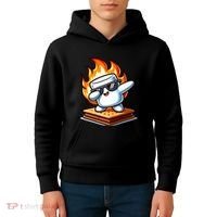 Dabbing Smore Marshmallow Cute Dab Dance Camping Kids Hoodie thumb 4