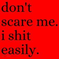 DonT Scare Me I Shit Easily Funny Sarcasm Quote Santa Hat thumb 1