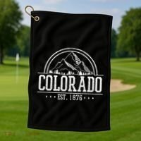 Dark Sic Mundus Creatus Est Eine Reise Durch Die Zeit Golf Towel thumb 1