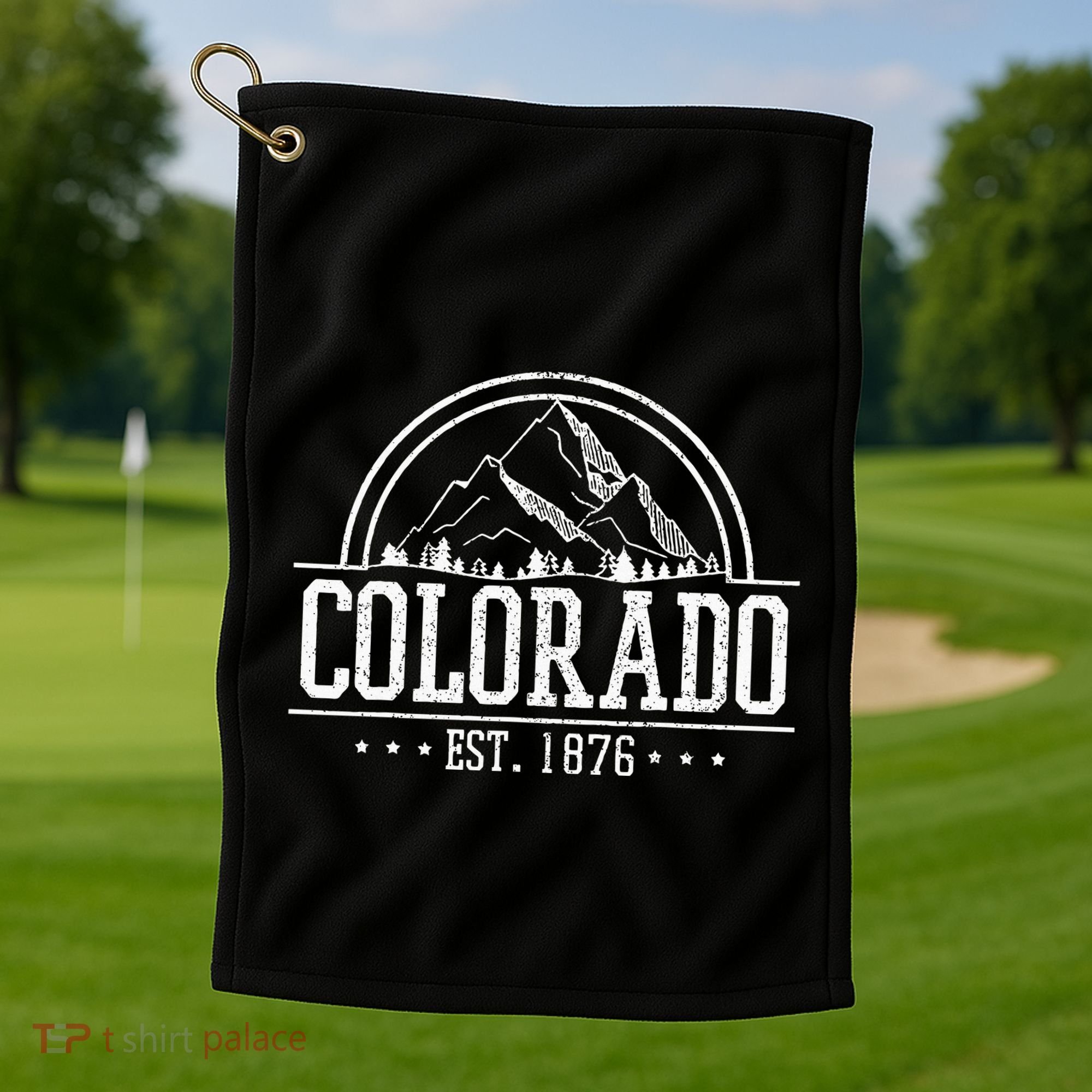 Dark Sic Mundus Creatus Est Eine Reise Durch Die Zeit Golf Towel