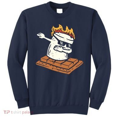 Dabbing Smore Marshmallow Cute Dab Dance Camping Camper Gift Sweatshirt