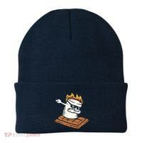 Dabbing Smore Marshmallow Cute Dab Dance Camping Camper Gift Beanie thumb 0